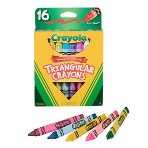 Crayola 16 Triangular Crayons
